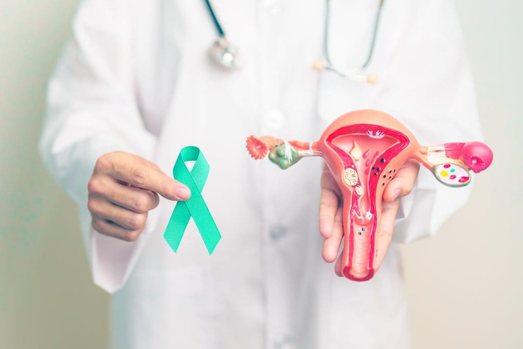 Where is Pain Felt with Ovarian Cancer